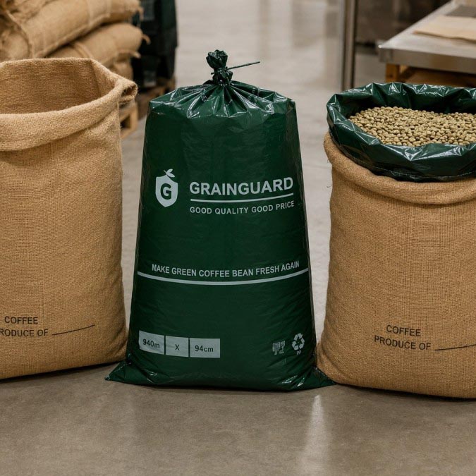 ถุงปอกระเจา Hermetic Jute Liner ปกป้องคุณภาพกาแฟระหว่างการจัดเก็บและการขนส่งได้อย่างไร